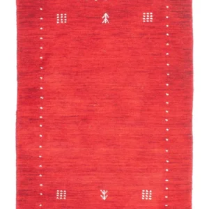 Gabbeh Teppich - Indus 90 x 60 cm - rot