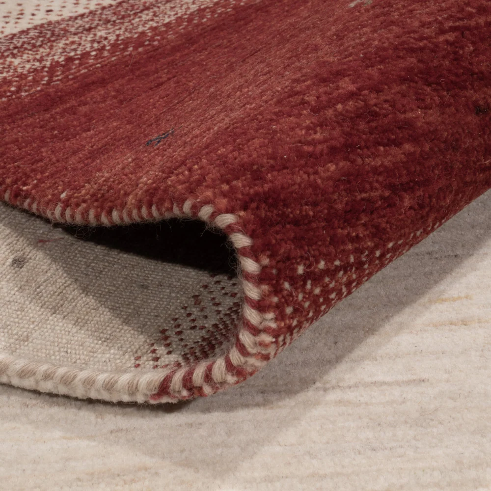 Gabbeh Teppich - Loribaft Indus - 357 x 244 cm - beige