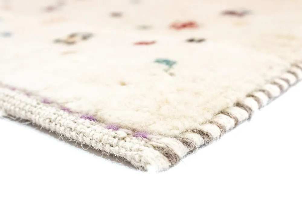 Gabbeh Teppich - Loribaft Perser 260 x 170 cm - beige