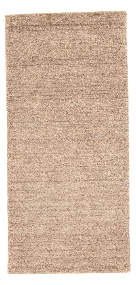 Gabbeh Teppich - Loribaft Softy - 126 x 58 cm - natur