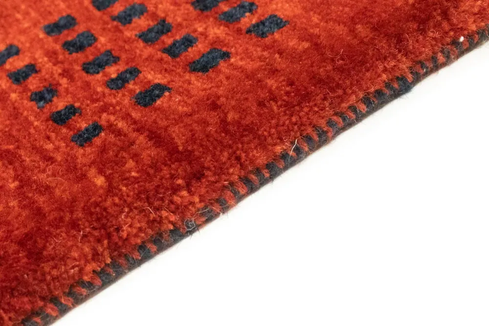 Gabbeh Teppich - Perser 181 x 127 cm - grün