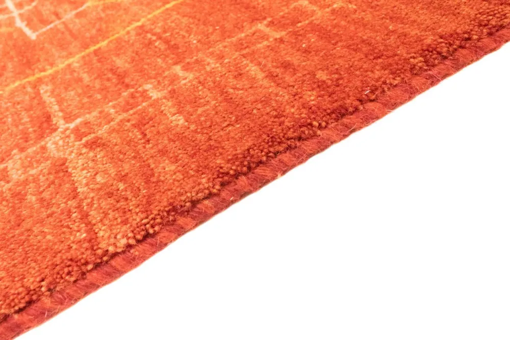Gabbeh Teppich - Perser 238 x 175 cm - rot
