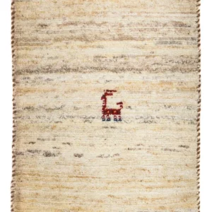 Gabbeh Teppich - Perser 60 x 40 cm - beige