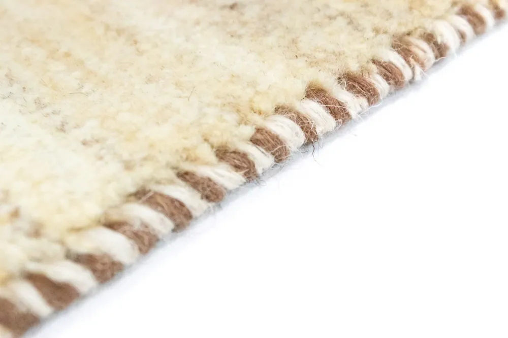 Gabbeh Teppich - Perser 60 x 40 cm - beige