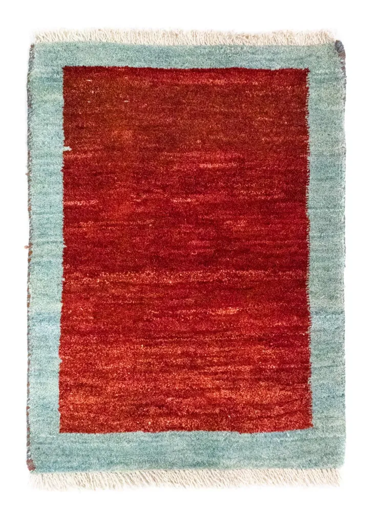 Gabbeh Teppich - Perser 60 x 40 cm - rot