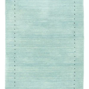 Gabbeh Teppich - Softy 142 x 73 cm - hellblau