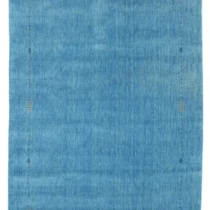 Gabbeh Teppich - Softy 163 x 122 cm - blau