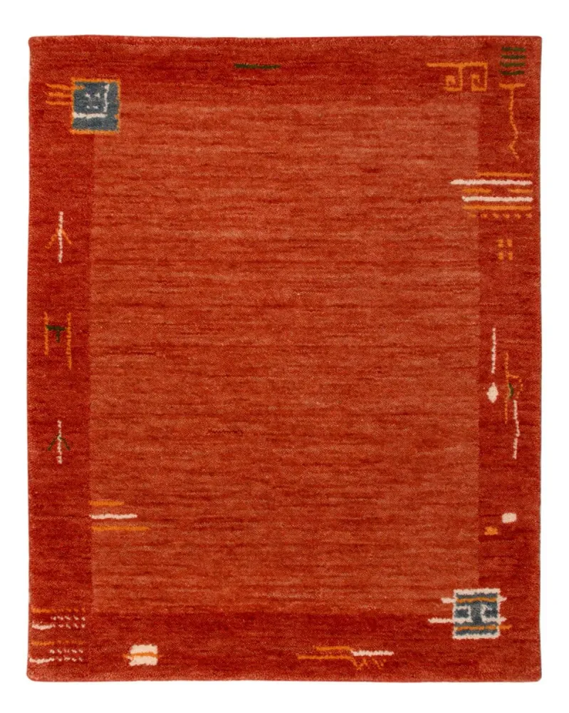 Gabbeh Teppich - Softy - 90 x 60 cm - rot