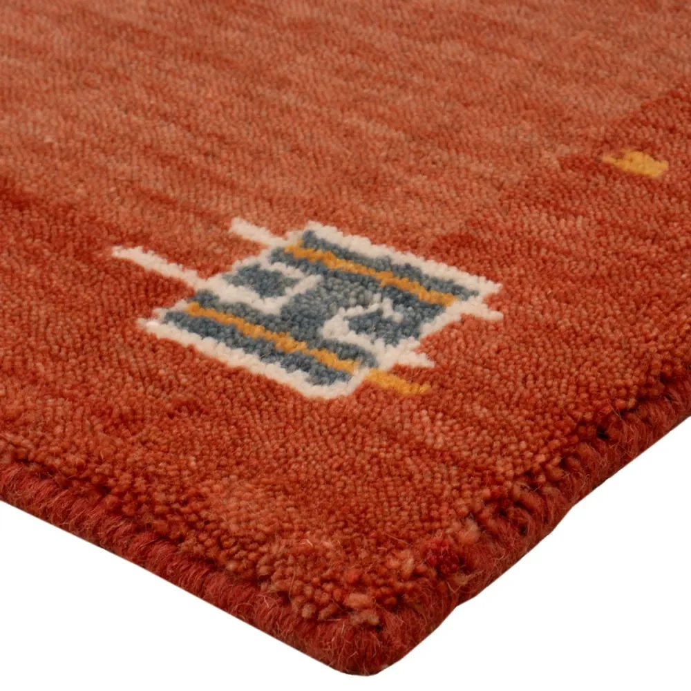 Gabbeh Teppich - Softy - 90 x 60 cm - rot
