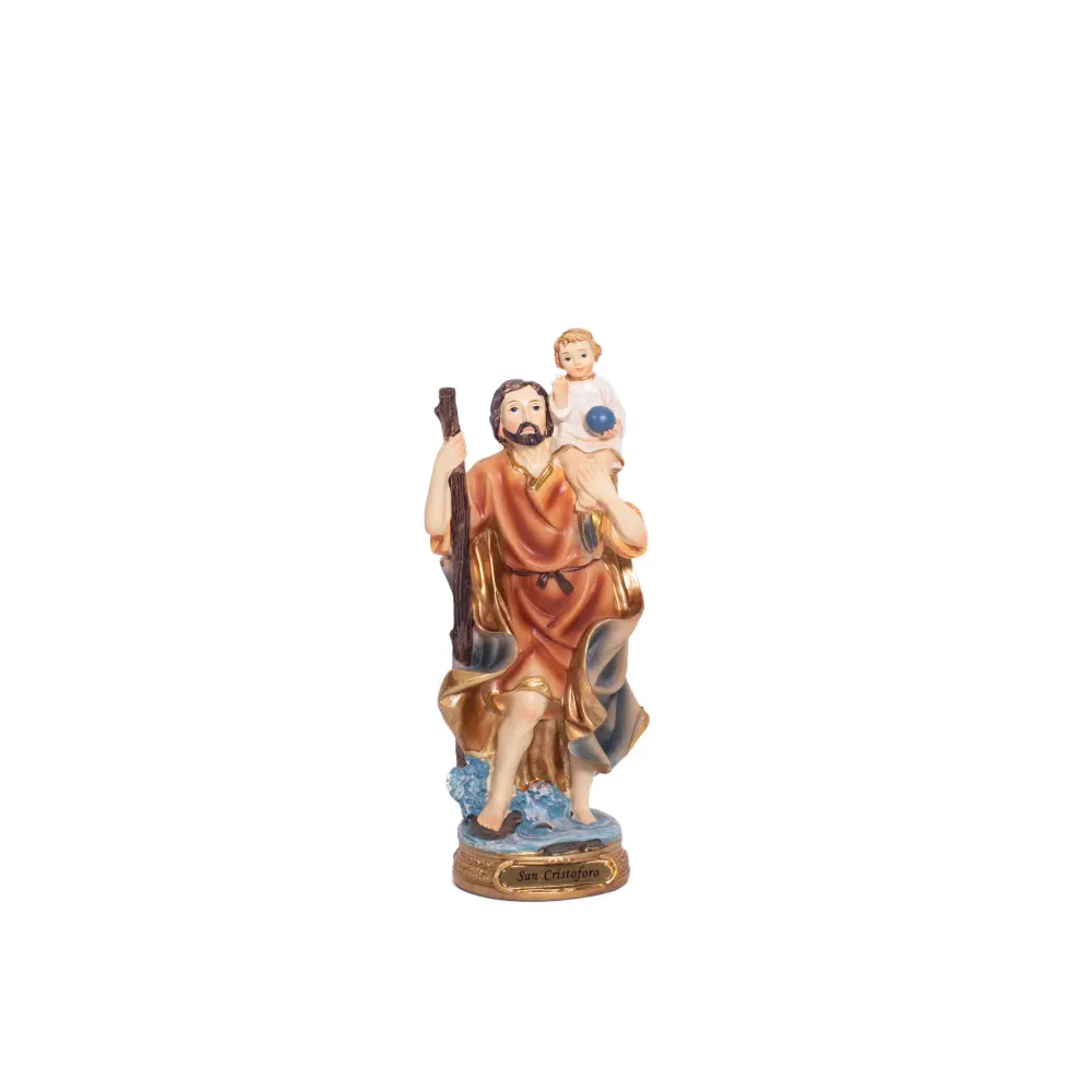 Estátua de resina de São Cristóvão Galleria Mariana