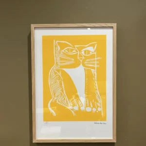 Gato Amarelo 15/100 50x35
