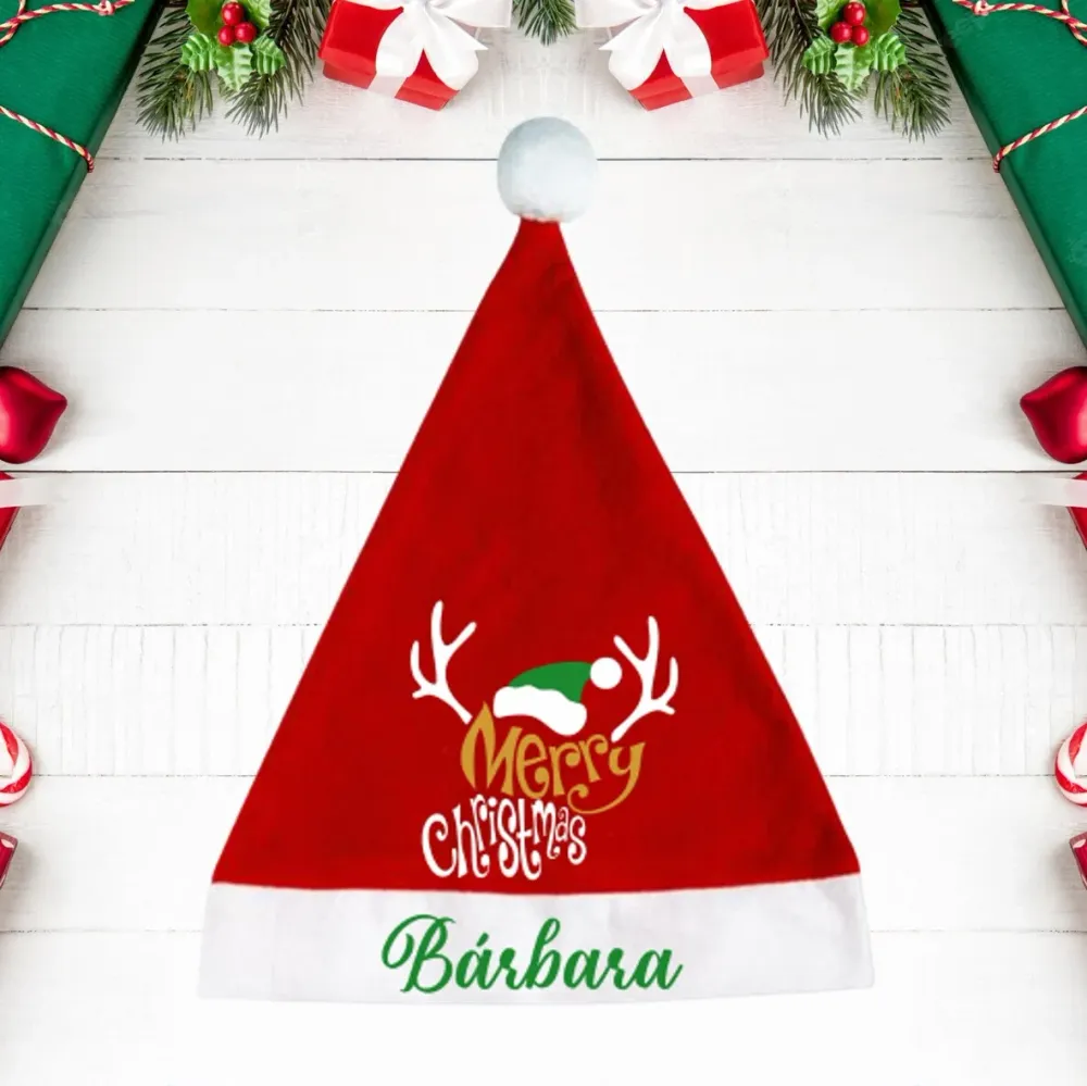 Gorro de Natal "Merry Christmas"