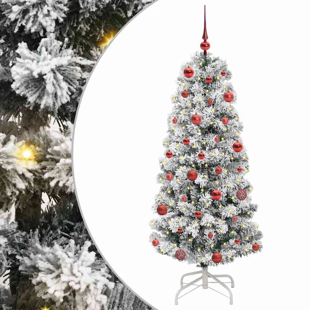 HKH Árvore de Natal Articulada Artificial em PVC