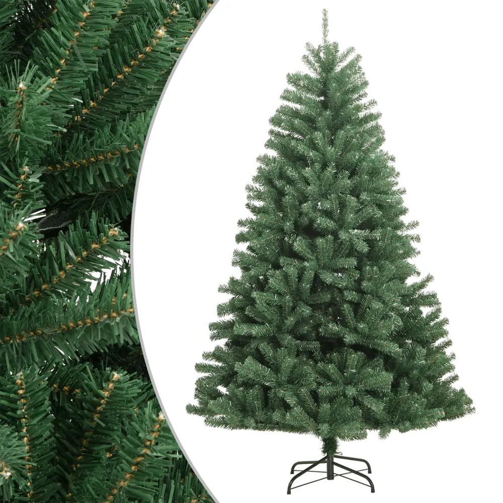 HKH Árvore de Natal Artificial Articulada com Suporte - Verde