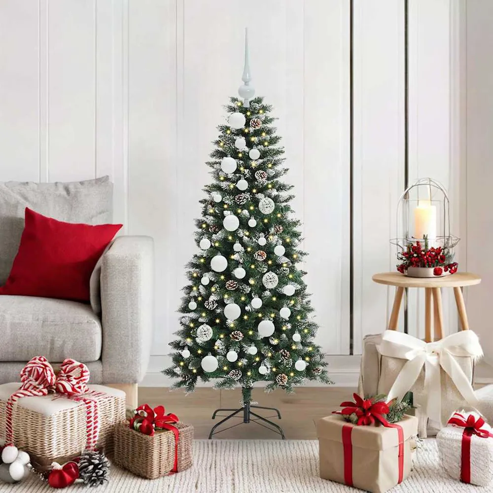 HKH Árvore de Natal Artificial com 150 Leds - Verde