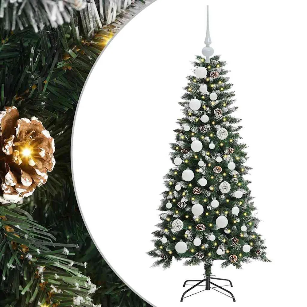 HKH Árvore de Natal Artificial com 150 Leds - Verde