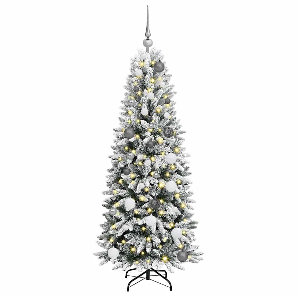 HKH Árvore de Natal Artificial com 150 Leds - Branco