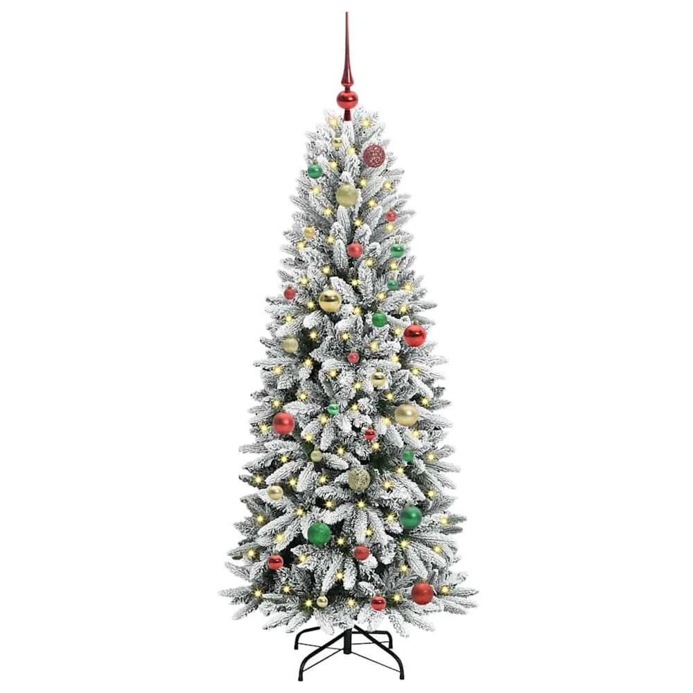 HKH Árvore de Natal Artificial com 150 Leds - Branco