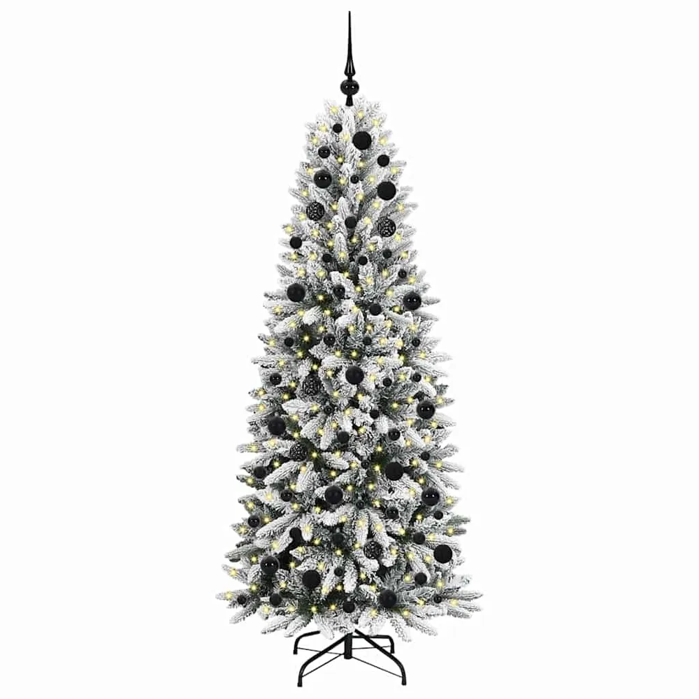 HKH Árvore de Natal Artificial com 300 Leds - Branco