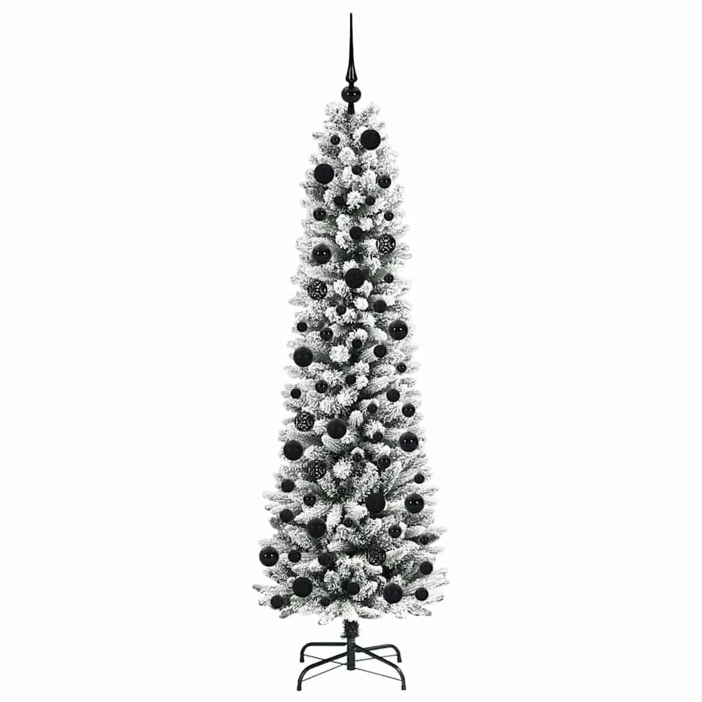 HKH Árvore de Natal Artificial com 300 Leds e Branco - Verde