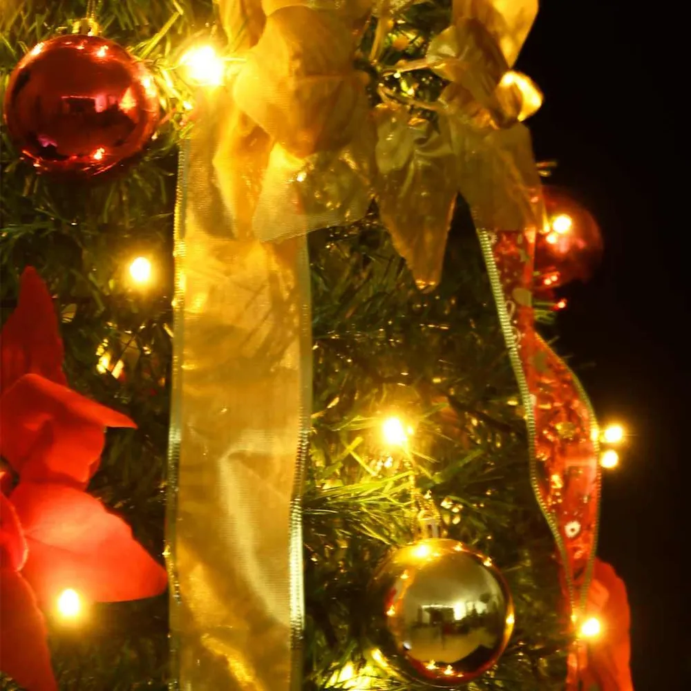 HKH Árvore de Natal Artificial Pop - Up com 150 Luzes LED - Verde