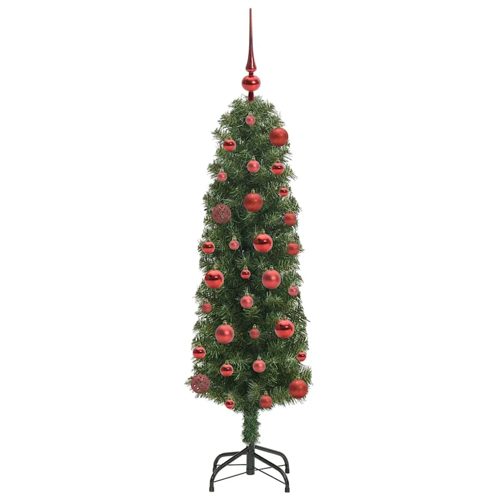 HKH Árvore de Natal Artificial Verde em ço e PVC