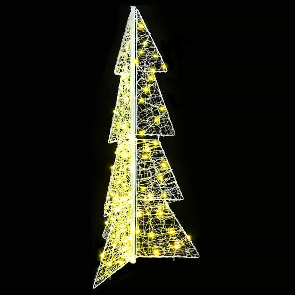 HKH Árvore de Natal com 100 LED em Acrílo - Branco Quente