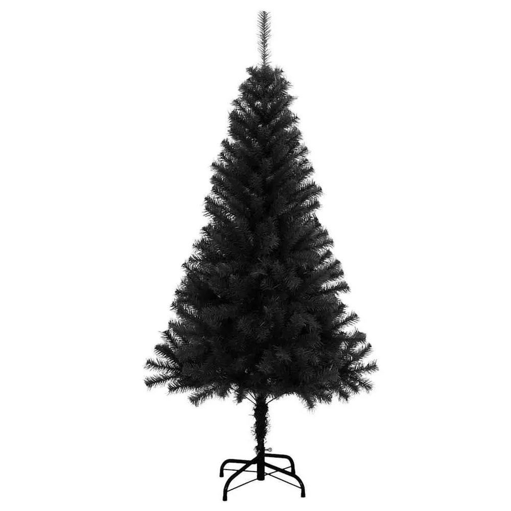 HKH Árvore de Natal com 150 Leds com Suporte Preto em PVC