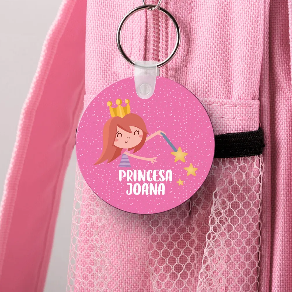 Identificador de Mochila "Príncipe - Princesa"