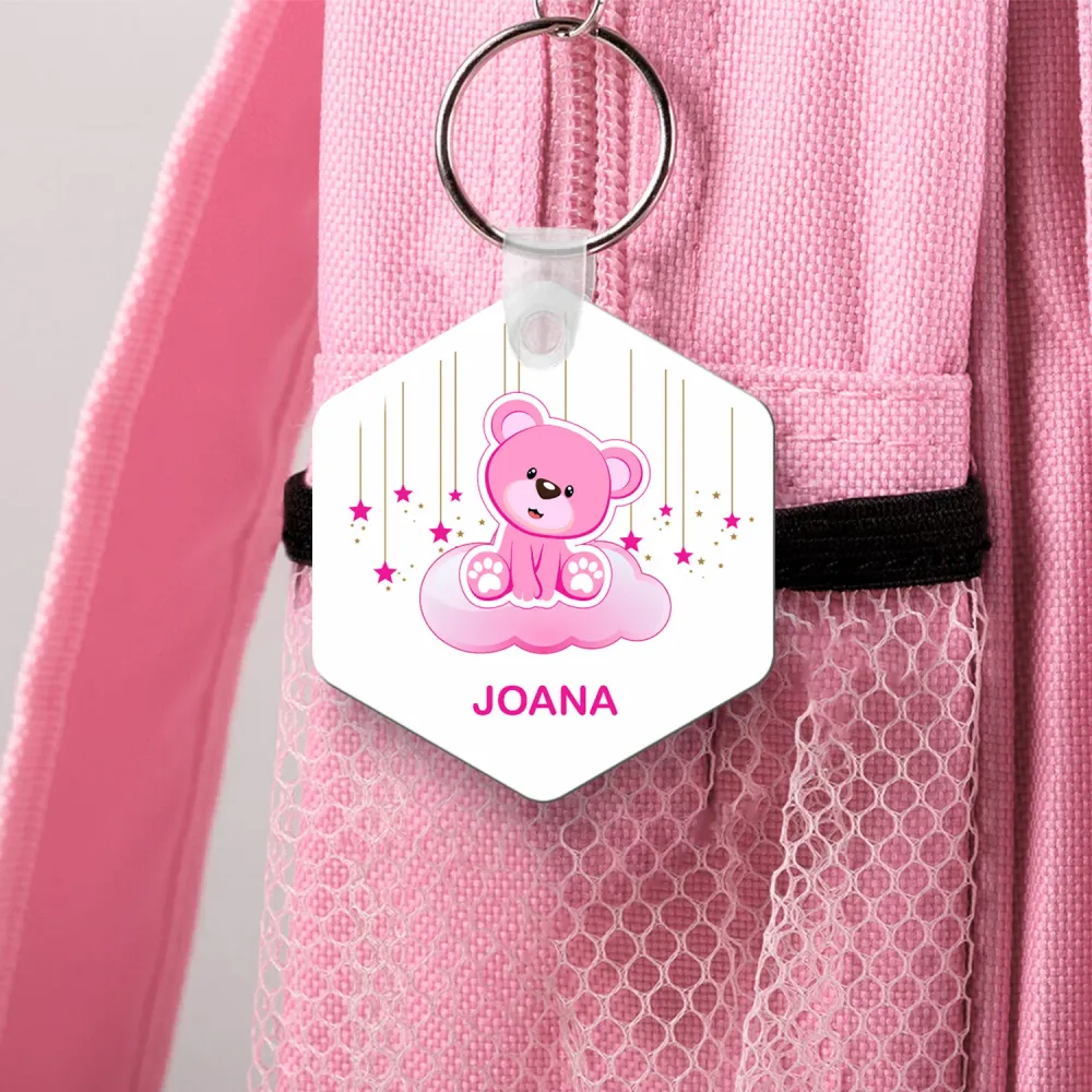Identificador de Mochila "Ursinho"