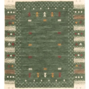 Indo Loribaft Teppich 90x60cm - Wollteppich