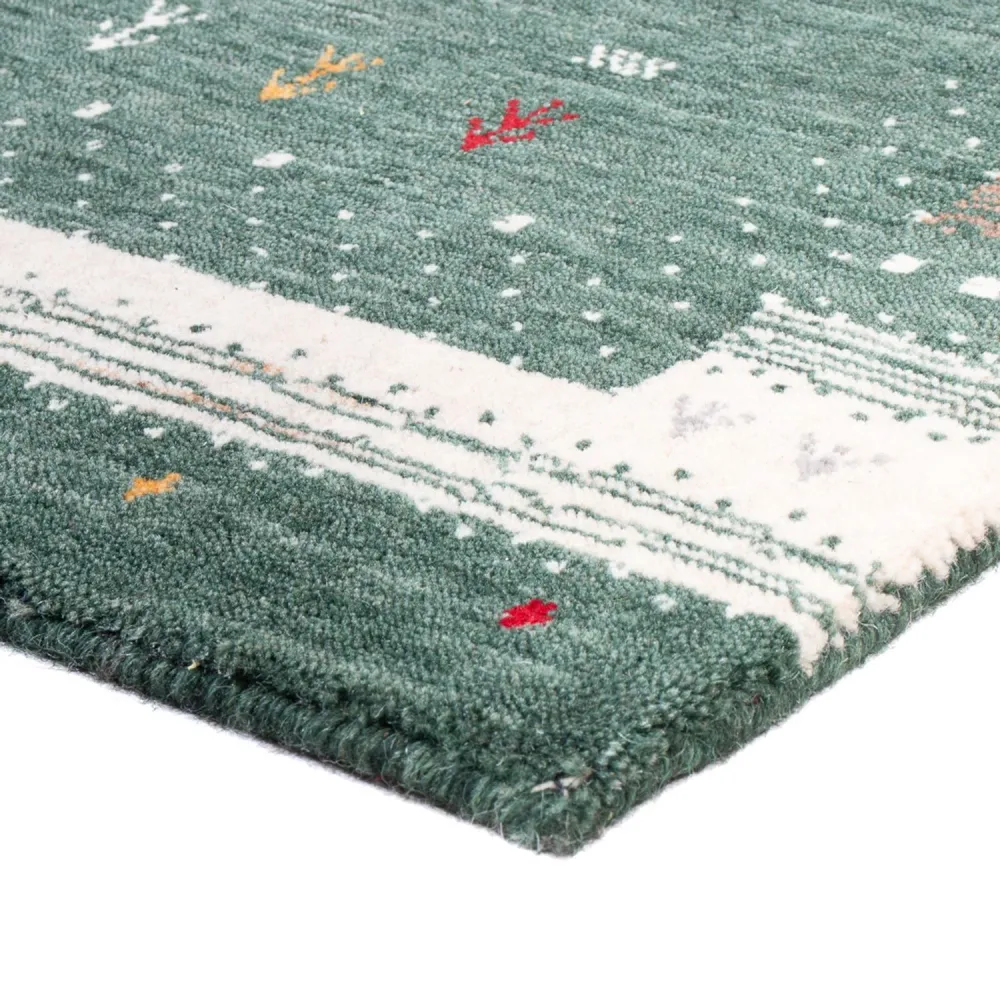 Indo Loribaft Teppich 90x60cm - Wollteppich