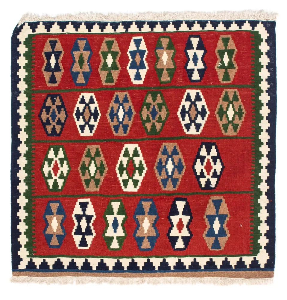 Kelim Fars Teppich 100x98cm