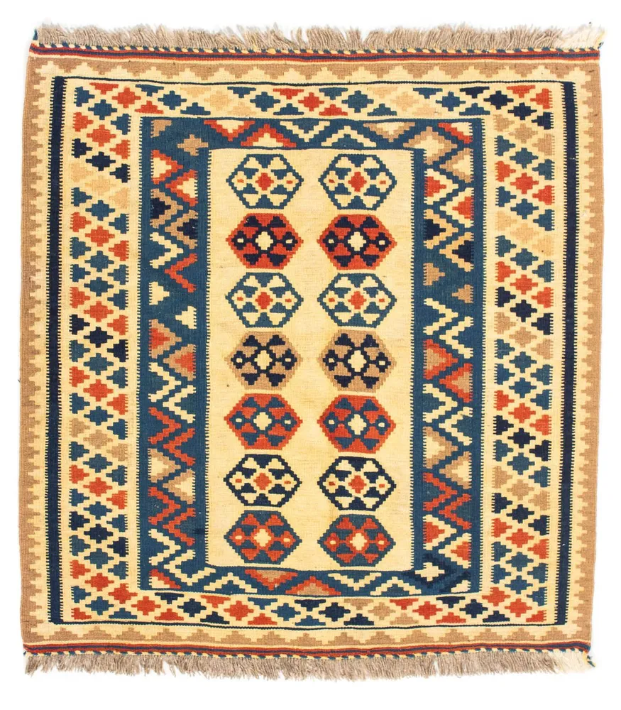 Kelim Fars Teppich 103x100cm