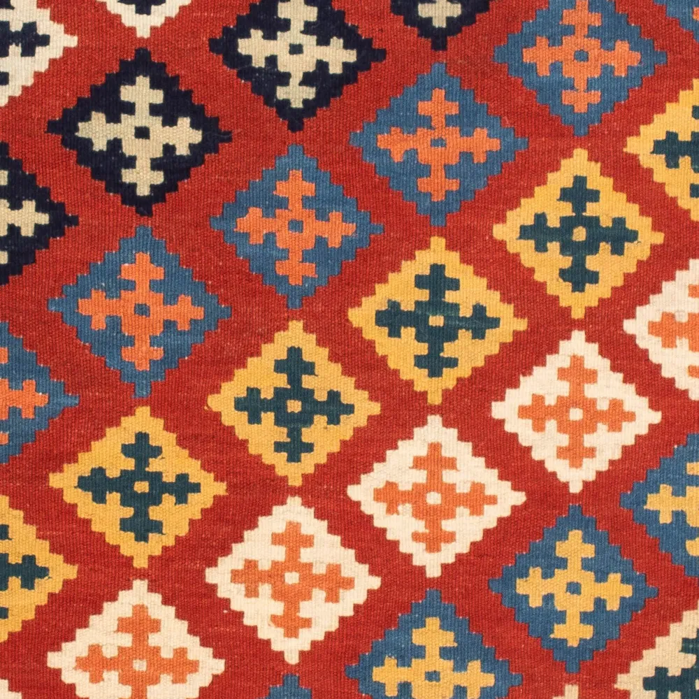 Kelim Fars Teppich 105x103cm