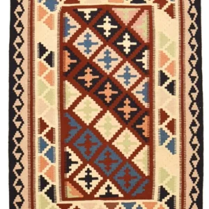 Kelim Fars Teppich 147x102cm
