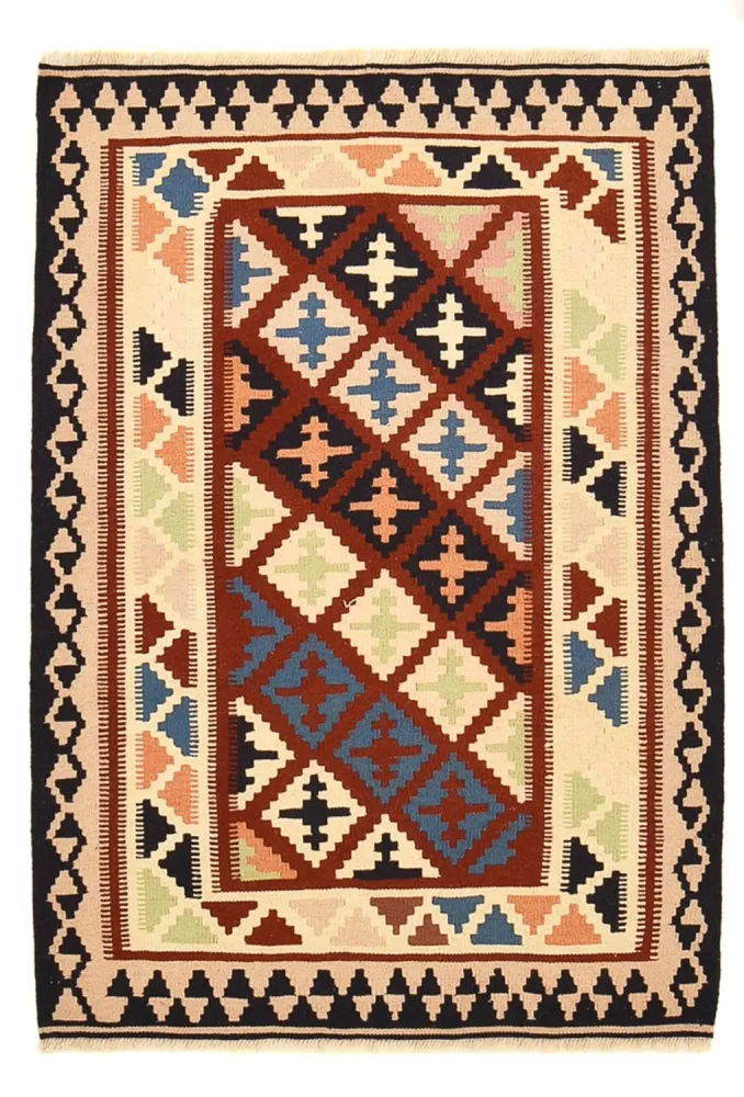 Kelim Fars Teppich 147x102cm