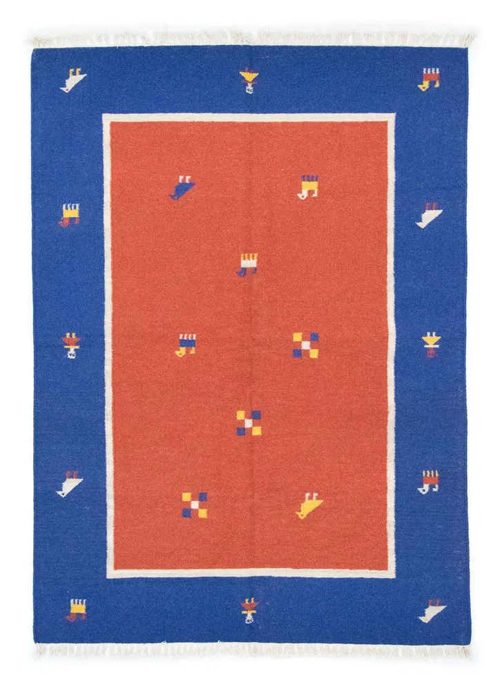 Kelim Modern Teppich 200x140cm