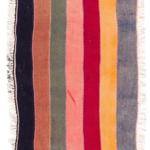 Kelim Teppich - Old 110 x 65 cm - mehrfarbig
