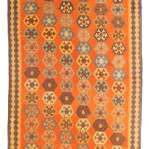 Kelim Teppich - Old 290 x 140 cm - mehrfarbig