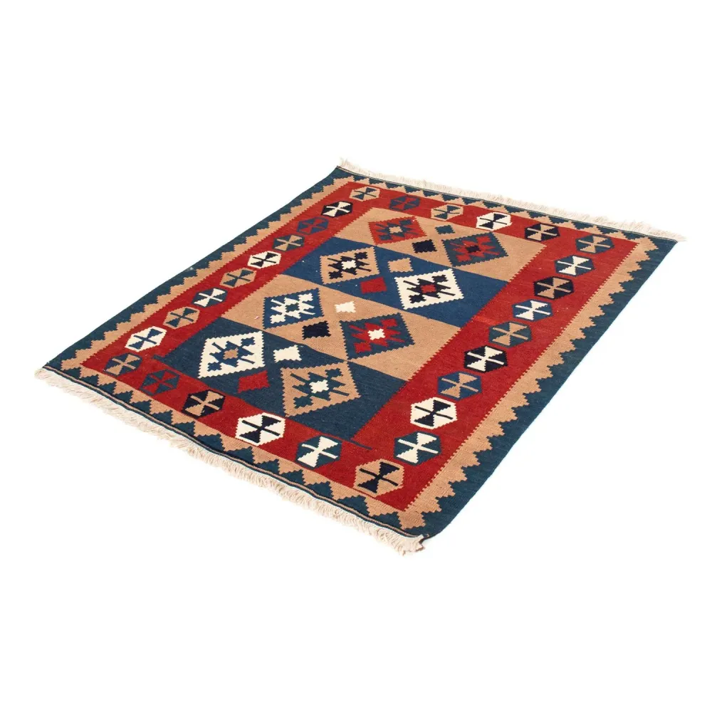 Kelim Teppich - Oriental 100 x 97 cm - mehrfarbig