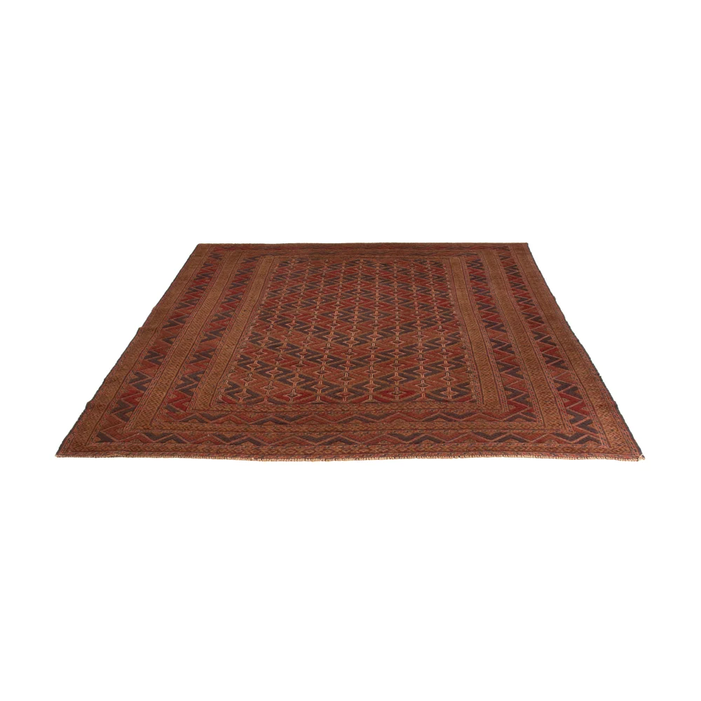 Kelim Teppich - Oriental - 239 x 199 cm - rot