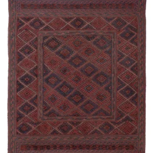 Kelim Teppich - Oriental quadratisch - 146 x 126 cm - mehrfarbig