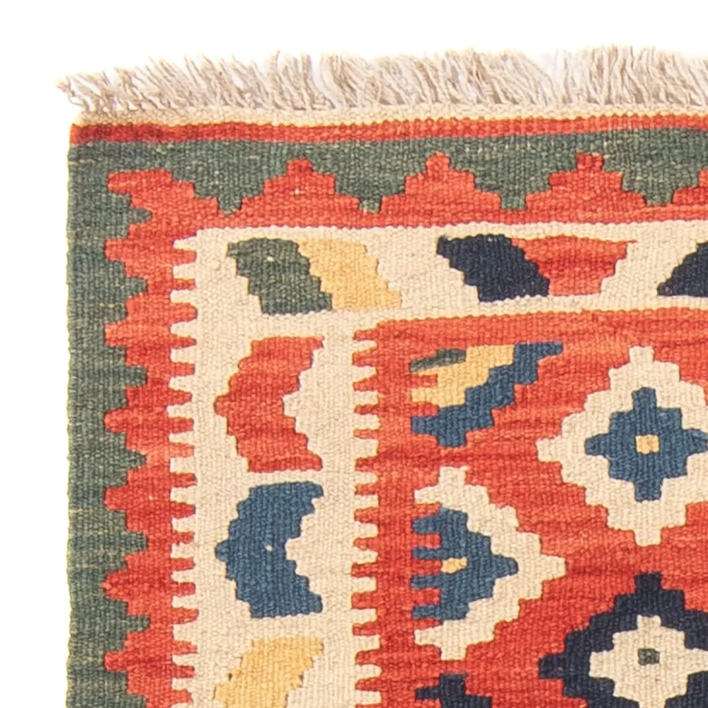 Kelim Teppich - Oriental - 97 x 66 cm - rot