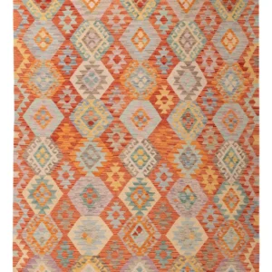 Kelim Teppich - Splash - 230 x 173 cm - bunt