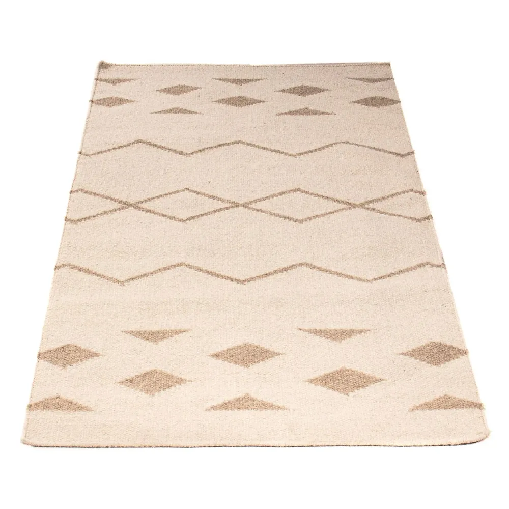 Kelim Teppich - Trendy 150 x 76 cm - beige