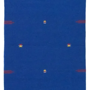 Kelim Teppich - Trendy 180 x 120 cm - blau