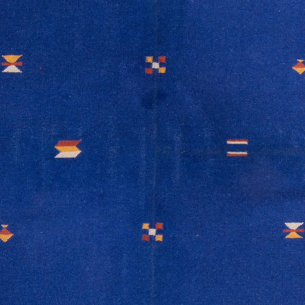 Kelim Teppich - Trendy 240 x 170 cm - dunkelblau