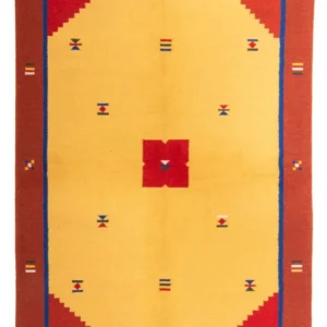 Kelim Teppich - Trendy 240 x 170 cm - gold