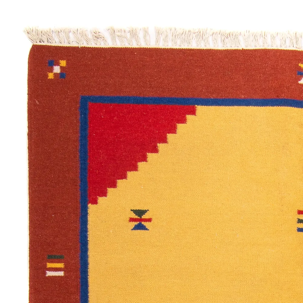 Kelim Teppich - Trendy 240 x 170 cm - gold